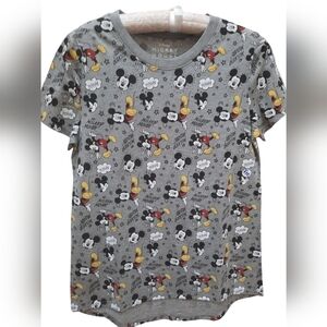 Disney Mickey Mouse Graphic Tee Shirt Size M